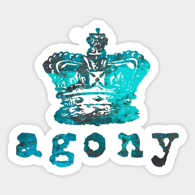 Agony Sticker by TheatreThoughts